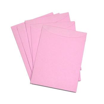 Plicuri invitatii culoare roz 18.5x13.5 cm
