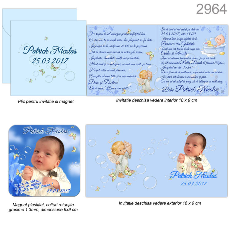 Invitatii Botez Magnetice