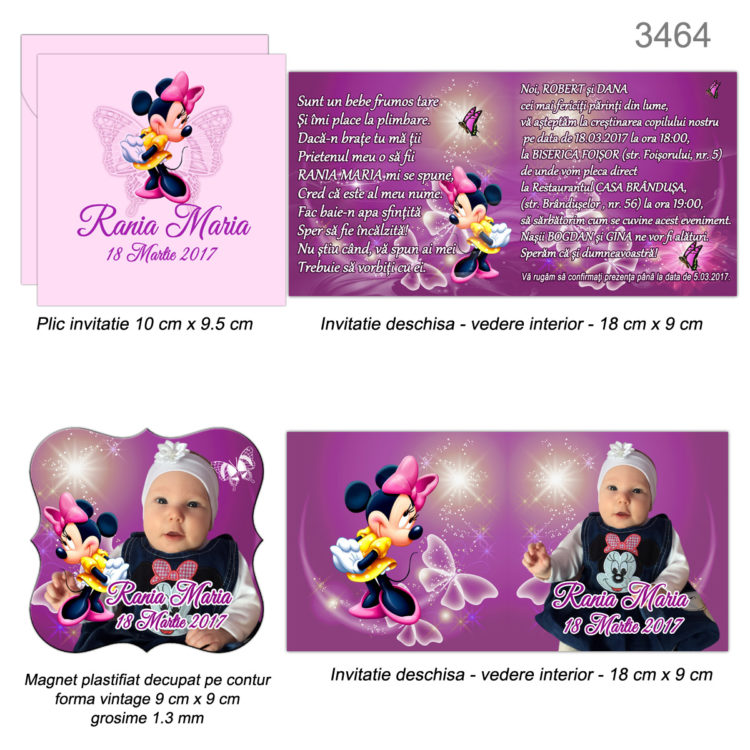 Invitatii Botez Magnetice