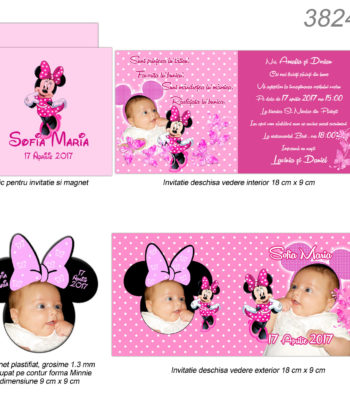 Invitatii Magnetice Botez