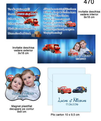 Invitatii Magnetice Botez