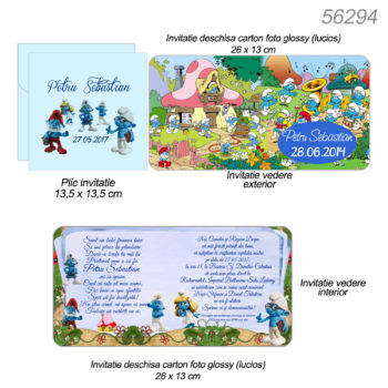Invitatii Botez Personalizate
