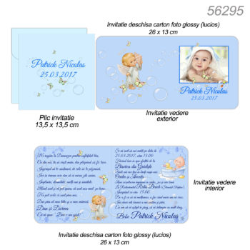 Invitatii Botez Personalizate
