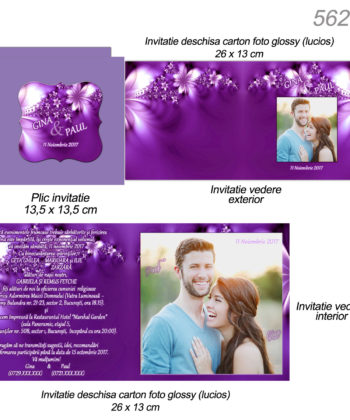 Invitatii Nunta Personalizate