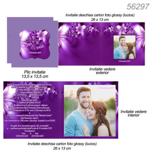 Invitatii Nunta Personalizate