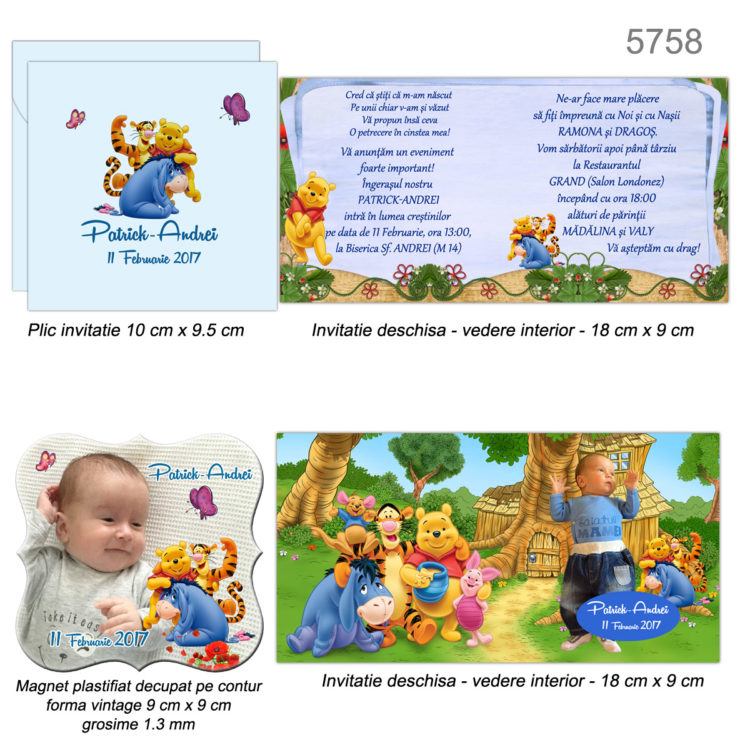 Invitatii Botez Magnetice