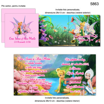 Invitatii Botez Personalizate
