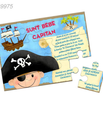 Invitatii Botez Pirati