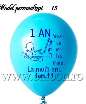 Baloane Personalizate Botez
