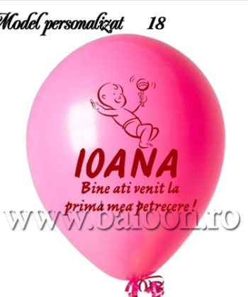 Baloane Personalizate Botez