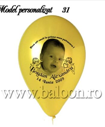 Baloane Personalizate Botez