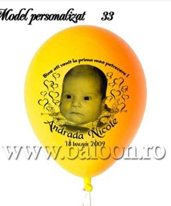 Baloane Personalizate Botez