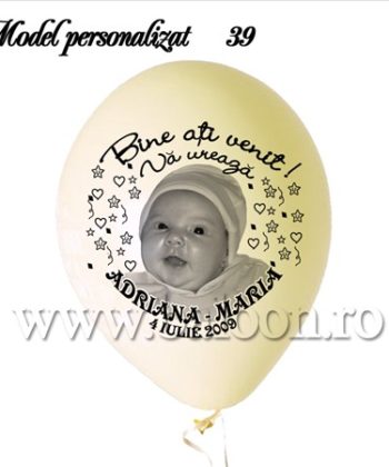 Baloane Personalizate Botez
