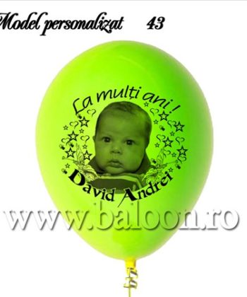 Baloane Personalizate Botez