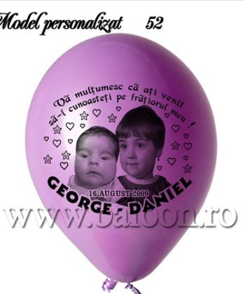 Baloane Personalizate Botez