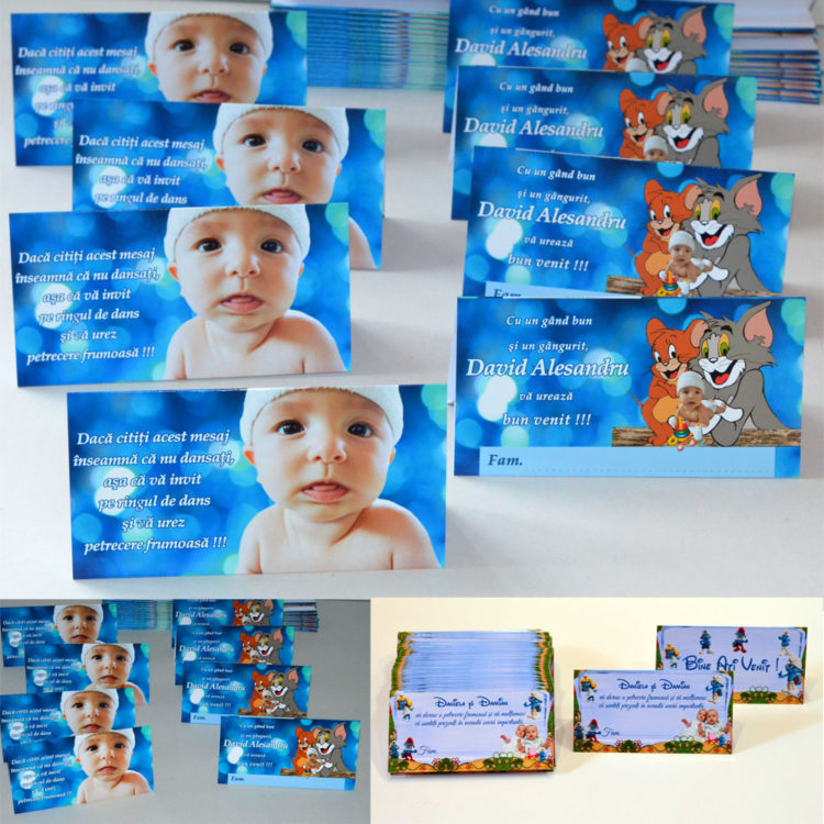 Plicuri Bani Botez Personalizate