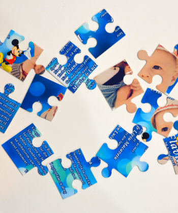 Invitatii botez puzzle