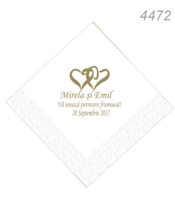 Servetele Personalizate Pentru Nunta