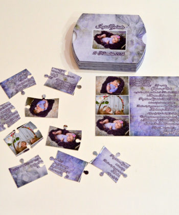 Invitatii Puzzle Personalizate Cu 3 Fotografii