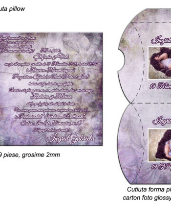 Invitatii Puzzle Personalizate Cu 3 Fotografii