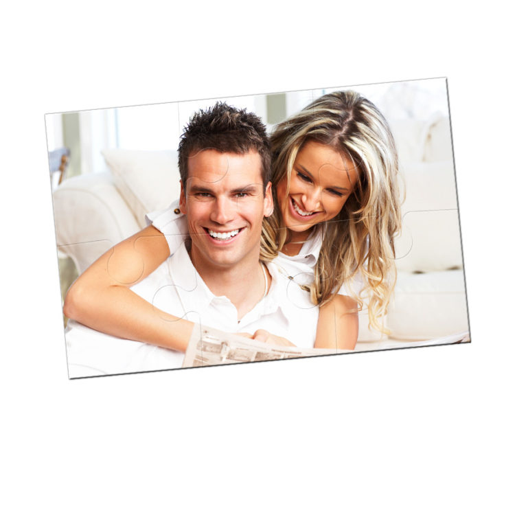Puzzle magnetic cu 6 piese