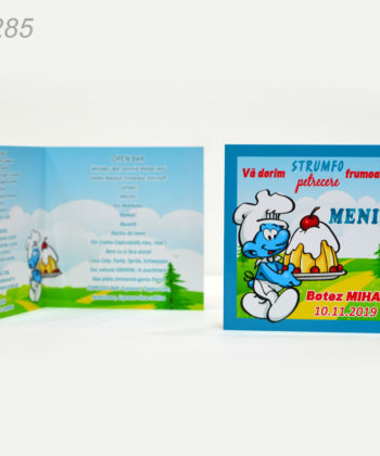 Meniuri Botez Strumfi Personalizate