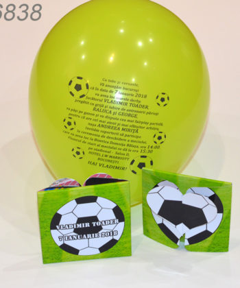 Invitatie Balon si Cutiuta