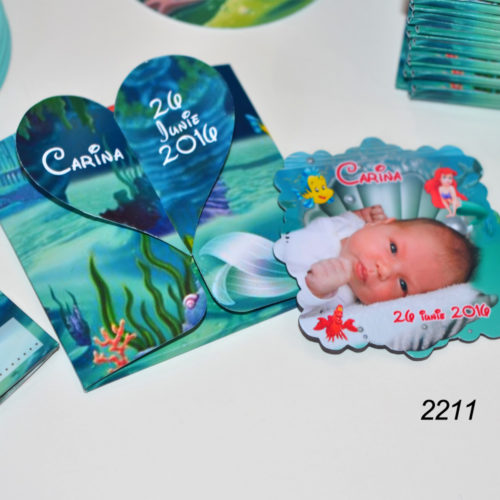 Invitatii Personalizate Cutiuta cu Magnet