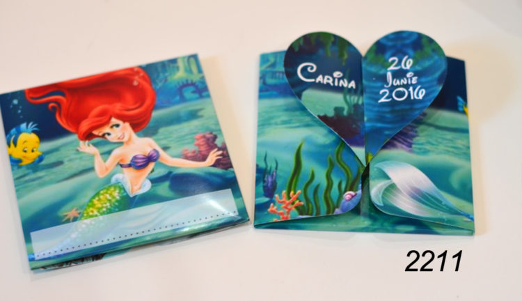 Invitatii Personalizate Cutiuta cu Magnet