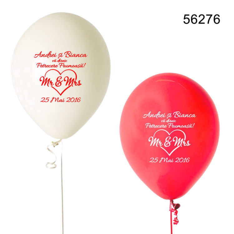 Baloane Personalizate Nunta