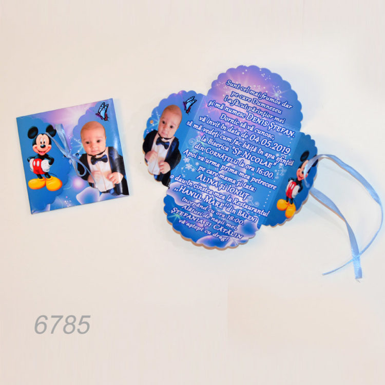 Invitatii Personalizate Cutiuta