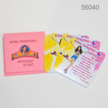 Invitatii Aniversari Tematica Soy Luna