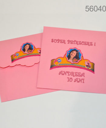 Invitatii Aniversari Tematica Soy Luna