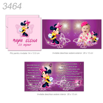 Invitatii Botez Personalizate