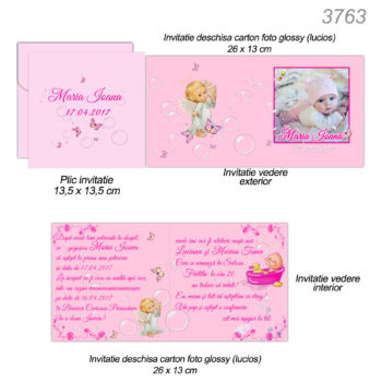 Invitatii Botez Personalizate