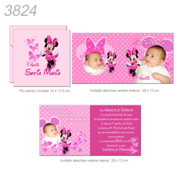 Invitatii Botez Personalizate