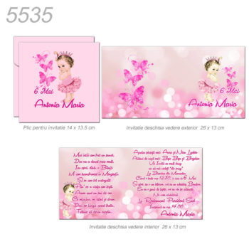Invitatii Botez Personalizate