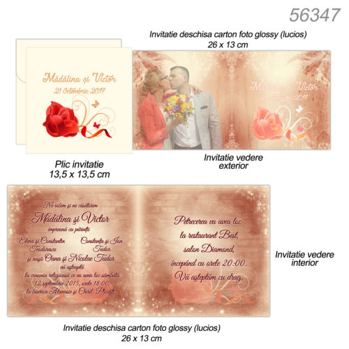 Invitatii Nunta Personalizate