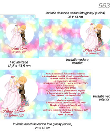 Invitatii Nunta Personalizate