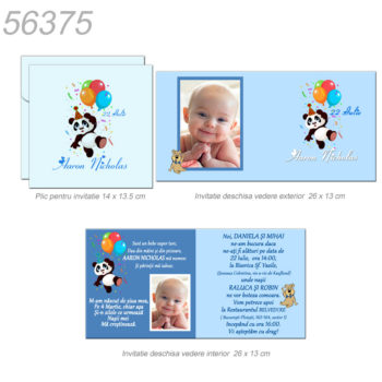 Invitatii Botez Personalizate