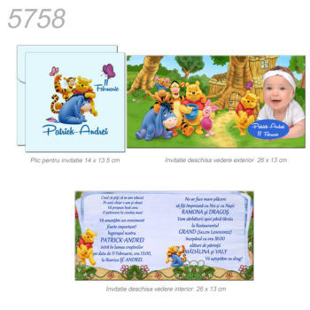 Invitatii Botez Personalizate