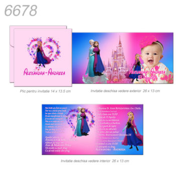 Invitatii Botez Personalizate