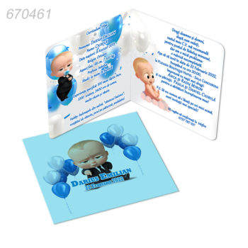 Invitatii Botez Clasice