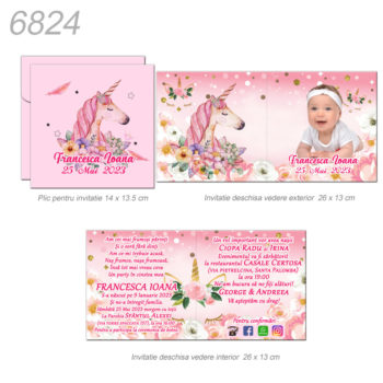Invitatii Botez Personalizate
