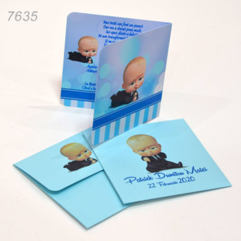Invitatie Botez Baby Boss