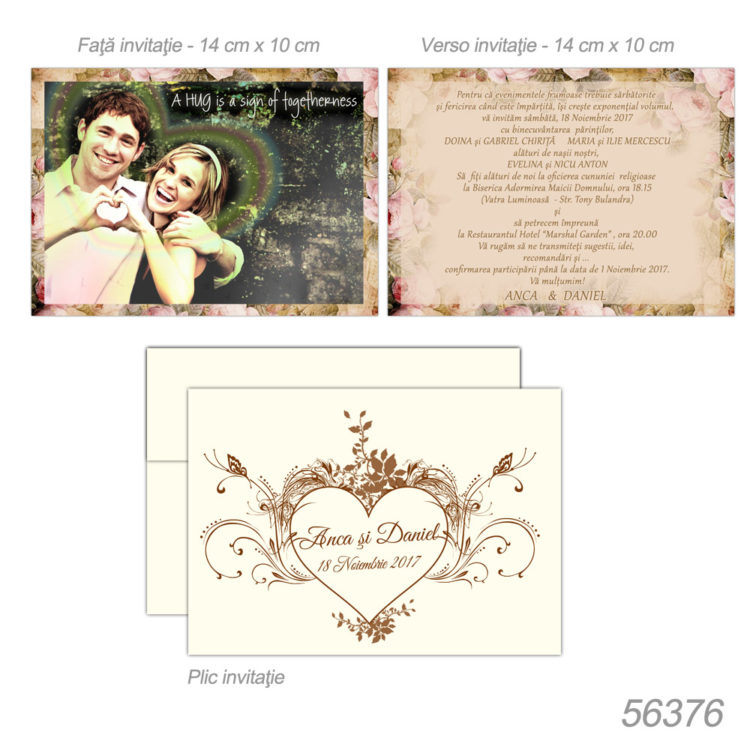 Invitatii Personalizate Cu Fotografie Nunta Botez