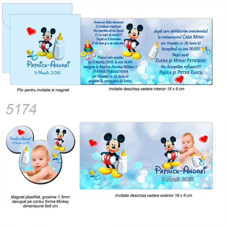 Invitatii Botez Magnetice
