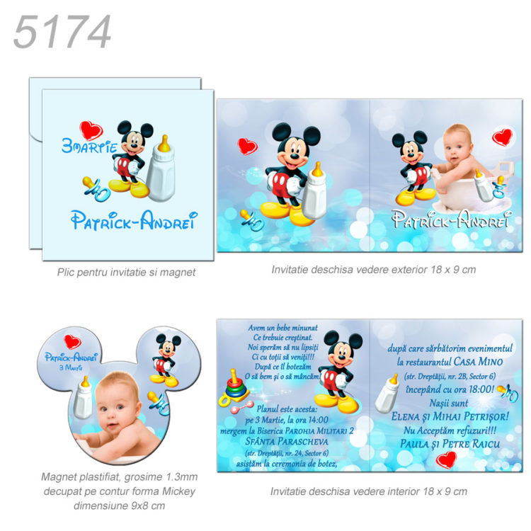 Invitatii Botez Magnetice