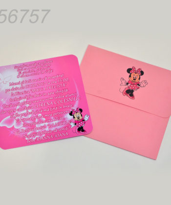 Invitatie Tematica Minnie