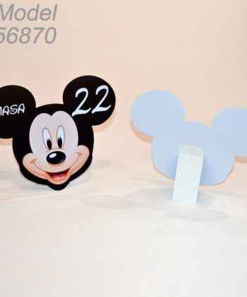 Numar Masa Forma Mickey
